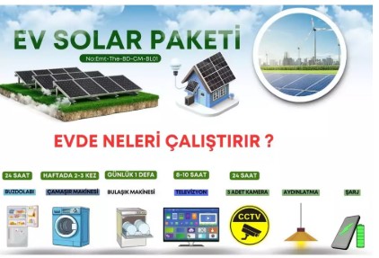 2 ADET 550wp GÜNEŞ PANELİ + 2 ADET 100ah 12v AKÜ ve 1,6kw MPPT İNVERTÖR