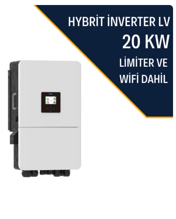 DEYE 20kW Hibrit Trifaze İnverter