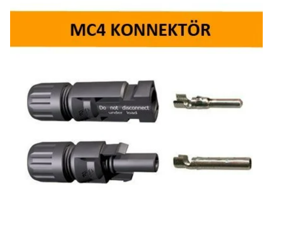 Solar Panel İçin MC4 Konnektör